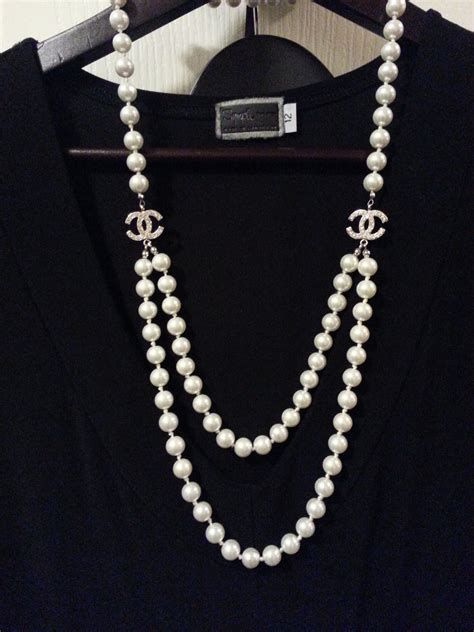 collection perle chanel|Chanel pearl jewelry.